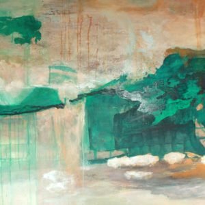 Anne Bahrinipour, Painting, No Title, 2018, Acrylic pigments on Canvas Anne Bahrinipour, Painting, No Title, 2018, Acrylic pigments on Canvas