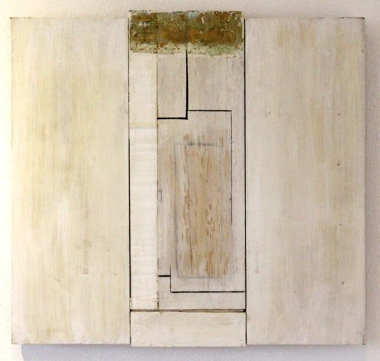Klaus Schröder, Sculpture, Board Object, 1998, Germany, Pine stained with Color