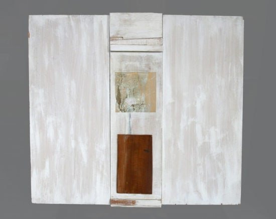 Klaus Schröder, Sculpture, Board Object, 1998, Germany, Pine stained with Color