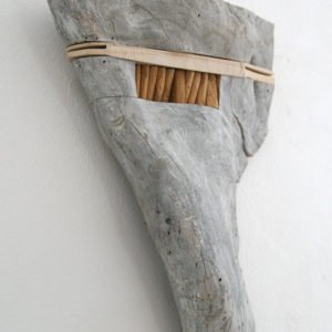 Klaus Schröder, Sculpture, Board Object, 2012, Germany, Pine, dyed