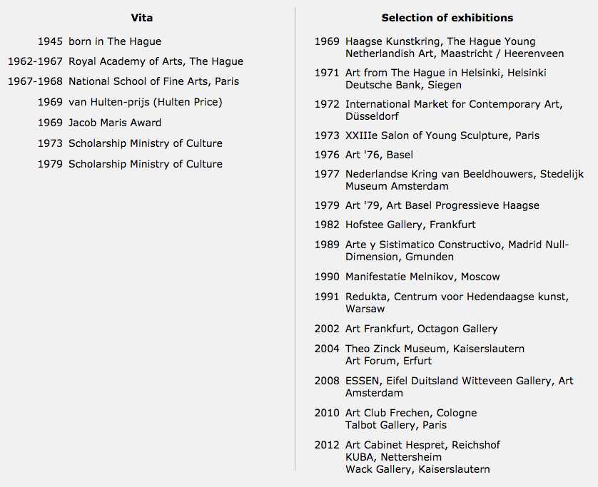 Lon Pennock, Sculpture, Sculpture, Vita, Collections, Exhibition, Selection, Amsterdam, Netherlands